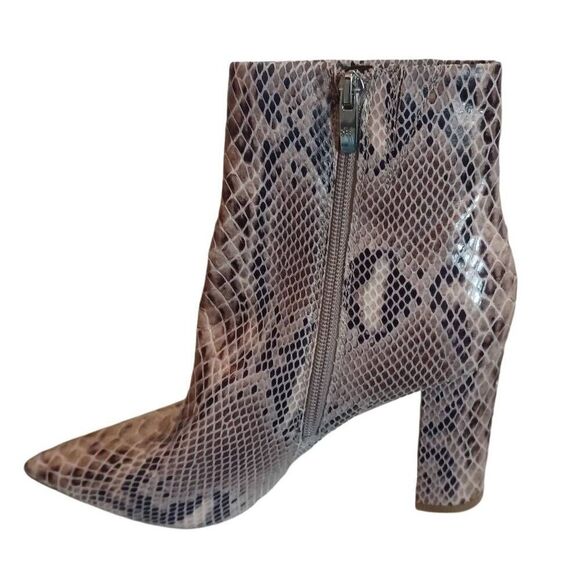 Marc Fisher Snakeskin Boots 8.5M - Picture 6 of 9